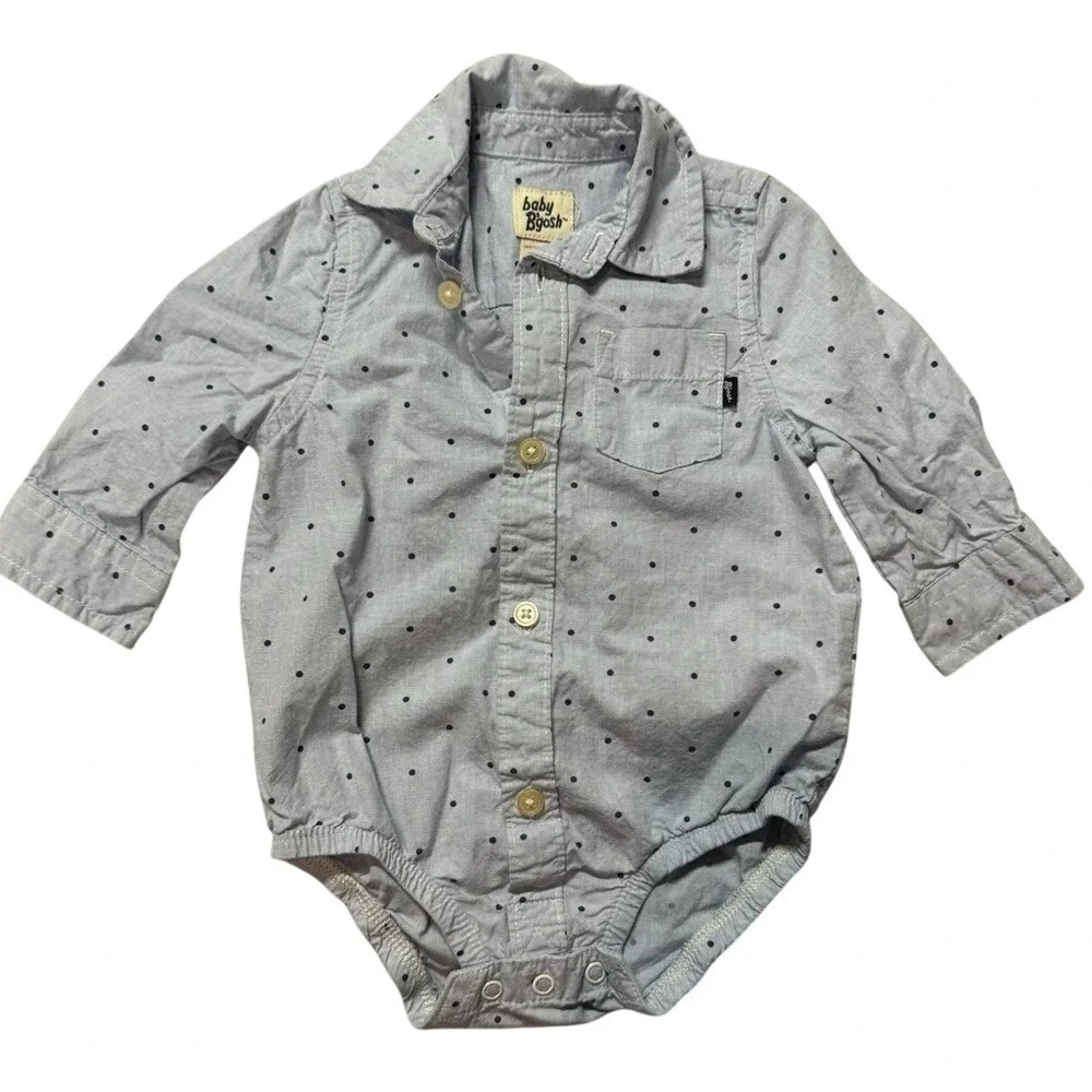 Baby Boys Polka Dot Bodysuit‎